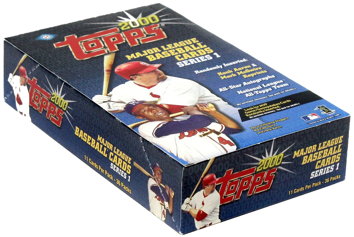 2000 Topps Series 1 Baseball Hobby Box