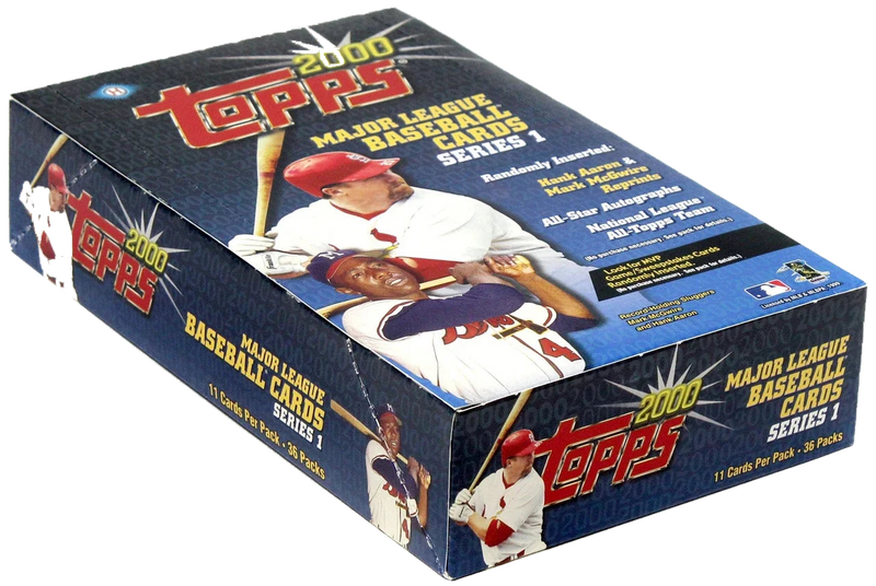 2000 Topps Series 1 Baseball Hobby Box
