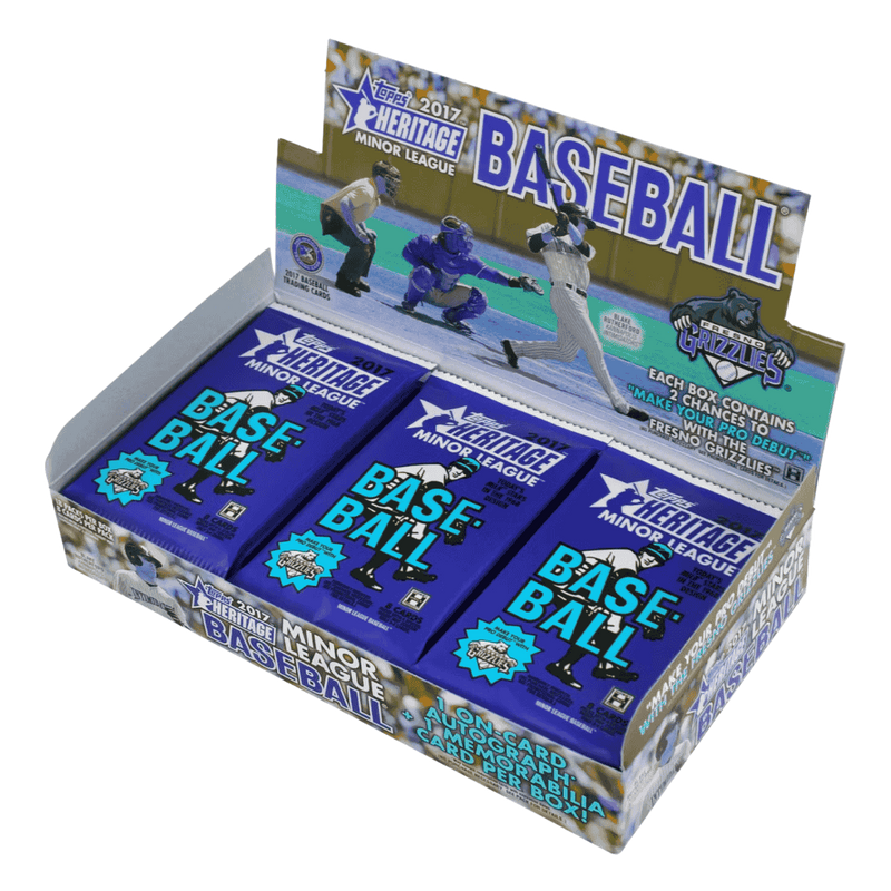 2017 Topps Heritage Minor League Baseball Hobby Box
