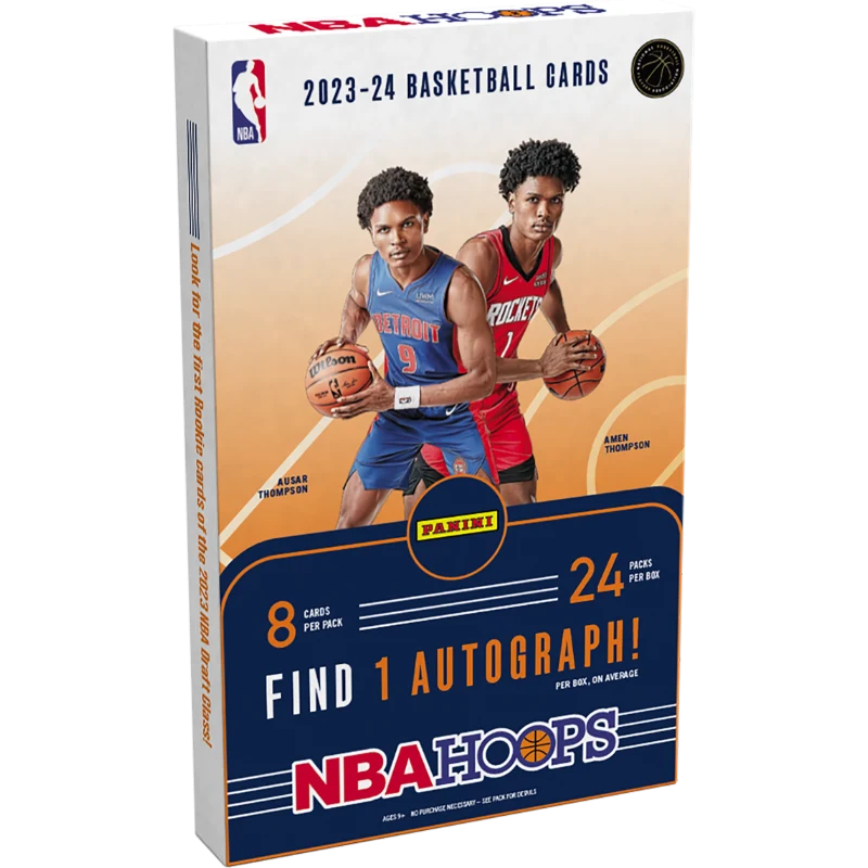 2023/24 Panini NBA Hoops Basketball Hobby Box