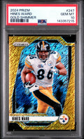 2024 Panini Prizm #247 Hines Ward Gold Shimmer 7/10 PSA 10 Gem Mint