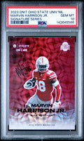 2023 Marvin Harrison Jr. 2023 Onit Ohio State University NIL Signature Series 139/400 PSA 10 Gem Mint