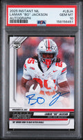 2025 Lamar "bo" Jackson 2025 Panini Instant NIL College Football Autograph 12/99 #lbja PSA 10 Gem Mint