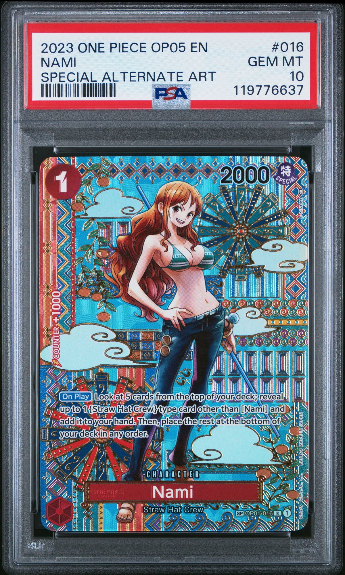 PSA 10 Nami (SP) [Awakening of The New Era]
