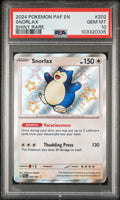 PSA 10 Snorlax [Paldean Fates]