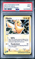 2023 Pikachu #012 [black Star Promo] PSA 9 Mint