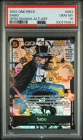 2023 Sabo (manga) [kingdoms Of Intrigue] PSA 10 Gem Mint