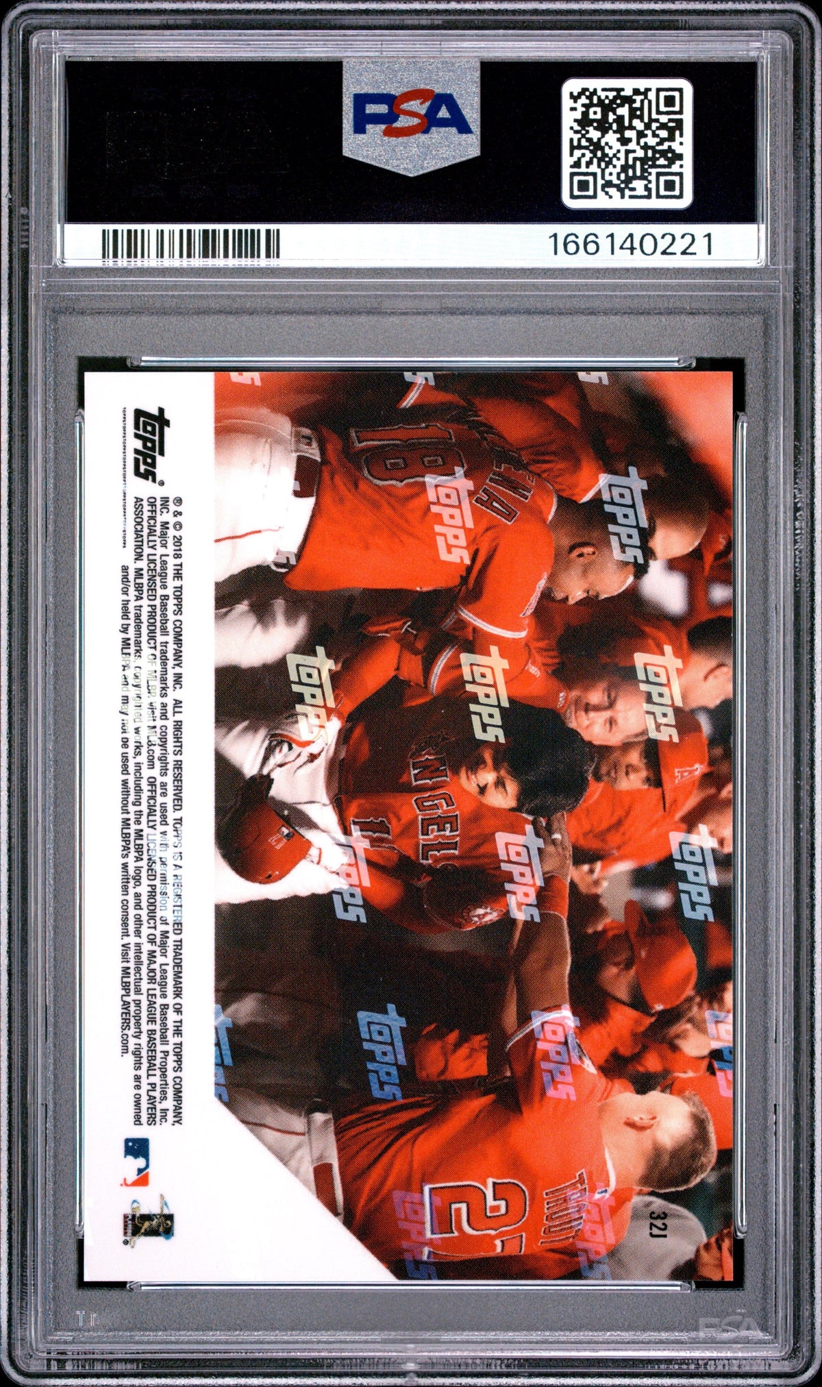 2018 Shohei Ohtani 2018 Topps Now Rookie PSA 9 Mint