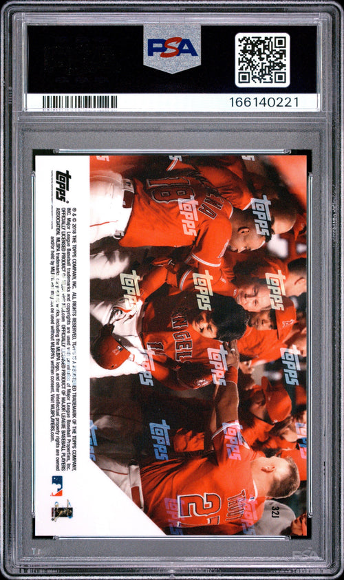 2018 Shohei Ohtani 2018 Topps Now Rookie PSA 9 Mint
