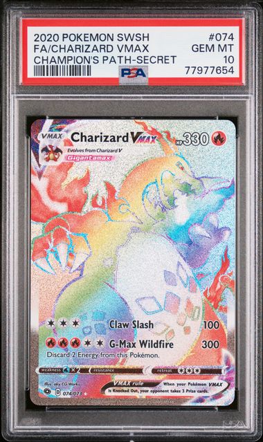 2023 Charizard VMAX (secret) [champion's Path] PSA 10 Gem Mint