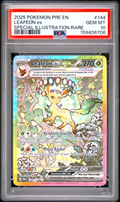 2023 Pkm 210 217/172 Leafeon & Glaceon V. S12a Reverse Sequen PSA 10 Gem Mint
